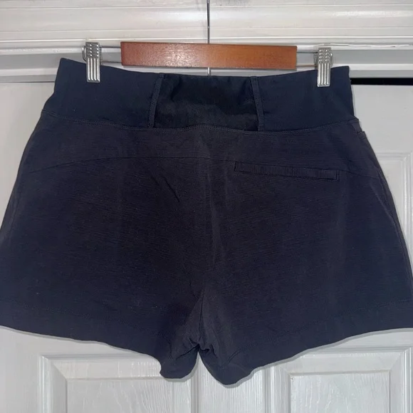 Athleta Trekkie North Black Shorts 10 - Picture 6 of 8